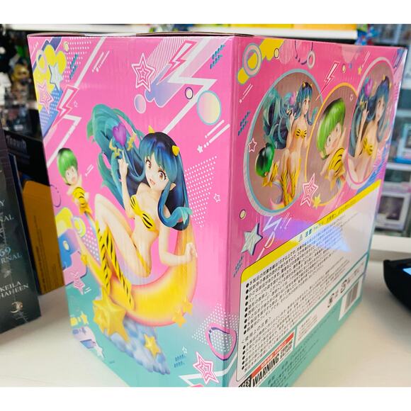 Urusei Yatsura Lum & Ten Box Cafe & Space Collab 1/7 Complete Figure - Picture 3 of 3